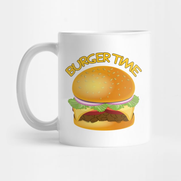 Burger Time by Designoholic